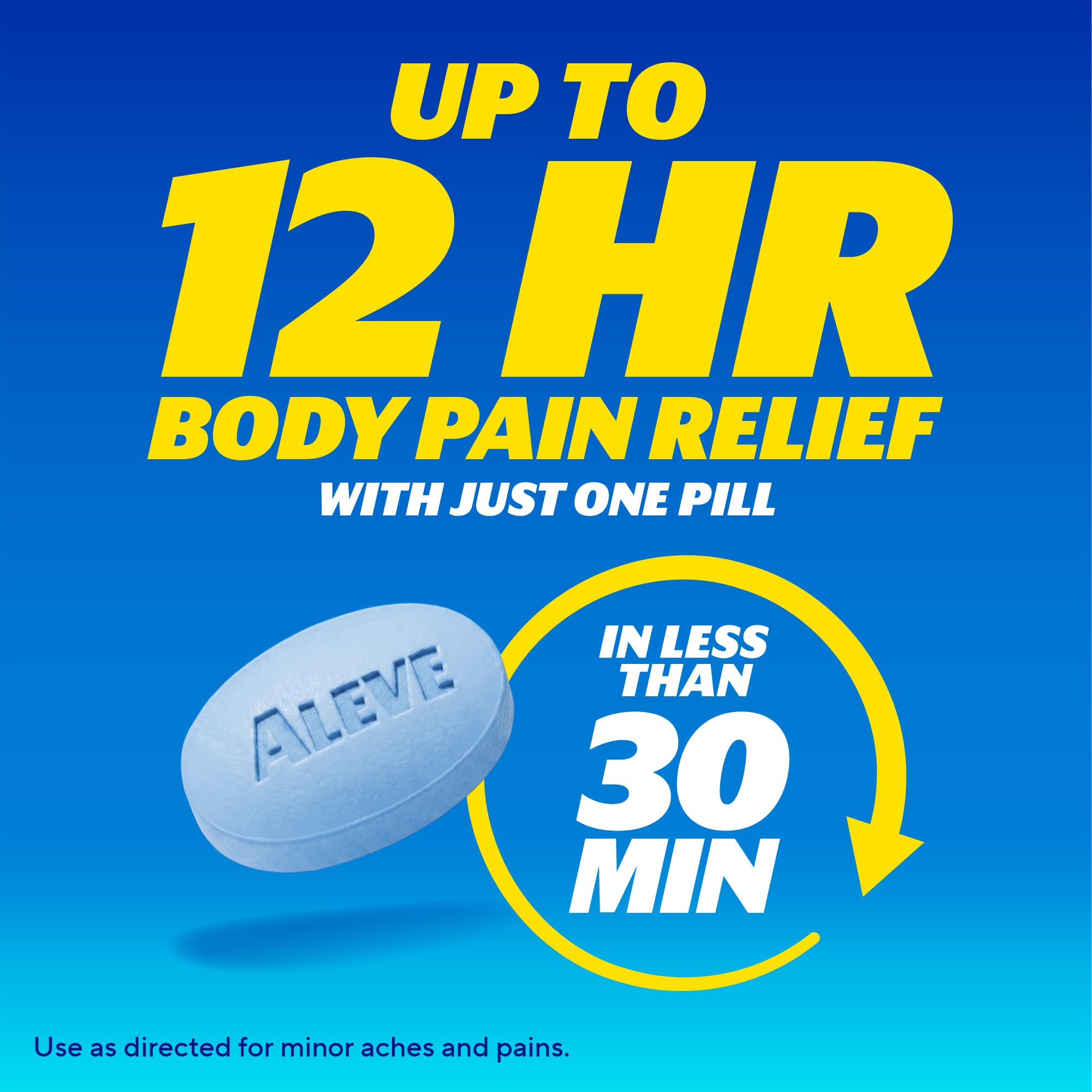 Aleve Pain Relief Naproxen Sodium Caplets ‐ 50 Count — Amazon image 2