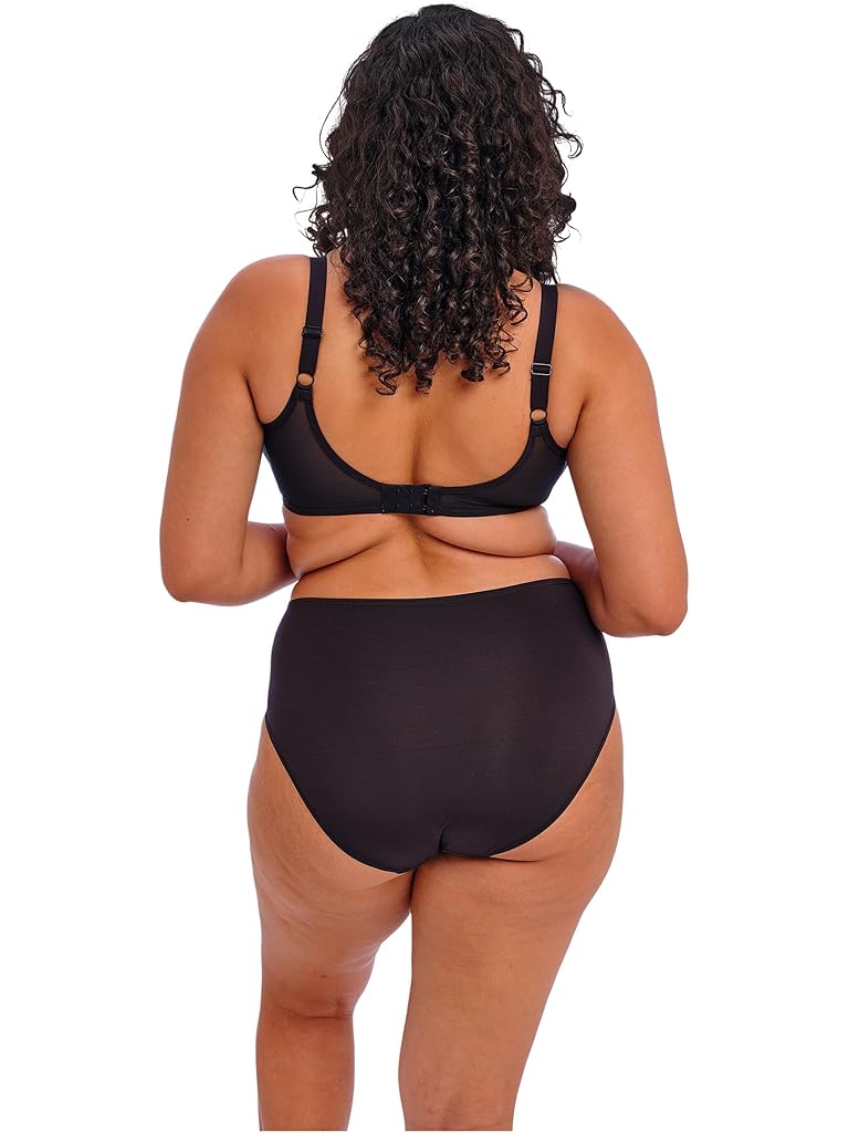 Black elomi Smooth Underwire Molded Bra