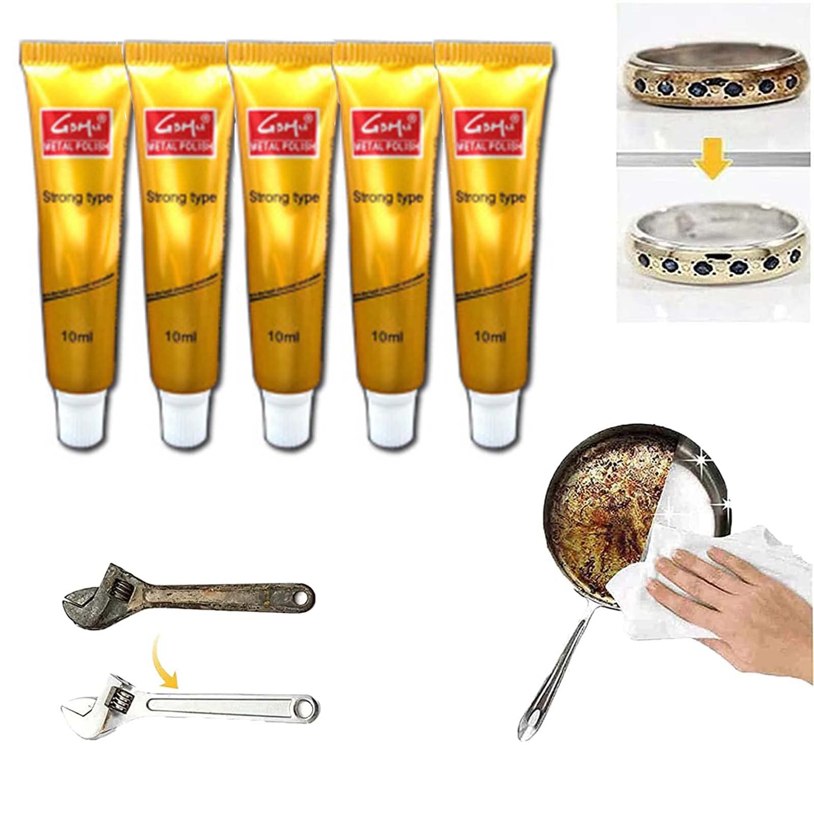 2022 New Metal Polishing Paste, Ultimate Metal Polish Cream, Stainless Steel Cleaning Paste Powerful Cleaner for Stainless Steel/Aluminum/Gold