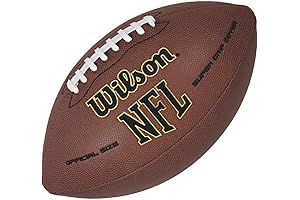 WILSON NFL Super Grip Football: Elevate Your Dallas Cowboys Spirit on the Gridiron