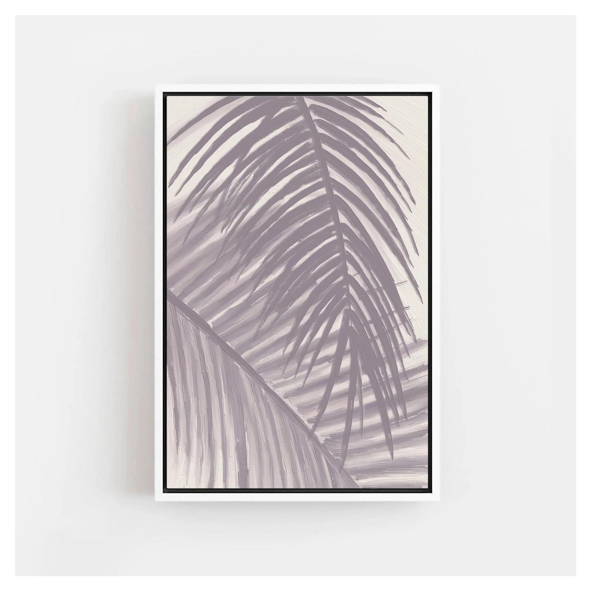 Art Mural Aquarelle Palmier sur Toile Imprimée Haut de Gamme