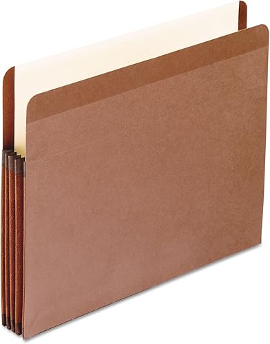 Pendaflex Bolsillos reforzados de alta calidad, tamaño carta, marrón, expansión de 3.5 pulgadas, 10BX (85343) Pendaflex Bolsillos reforzados de alta calidad, tamaño carta, marrón, expansión de 3.5 pulgadas, 10BX (85343)