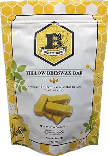 Miniatura 19 de Beesworks Barras de cera de abeja amarilla (6 onzas) 100% puras, de grado cosmético, cera de abeja con triple filtro para el cuidado de la piel