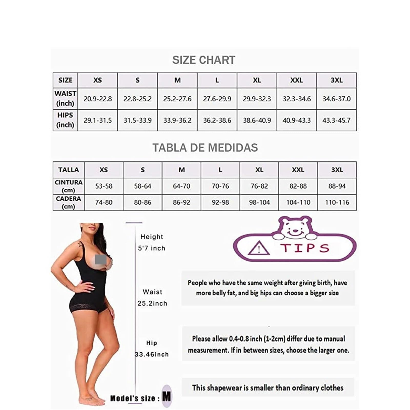 Shapewear per il controllo della pancia Shapewear per il corpo per le donne Shapers per tutto il corpo dimagrante biancheria intima dimagrante controllo della pancia Shapers dimagranti cinture