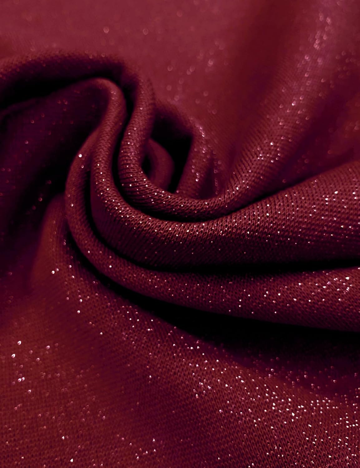 ZOMVA 2025 Plus Size 0X-4X Sparkly Glitter Wrap V Neck A Line Mini Dress Sparkle Sequin Sexy Dresses Cocktail Party Club - Image 4