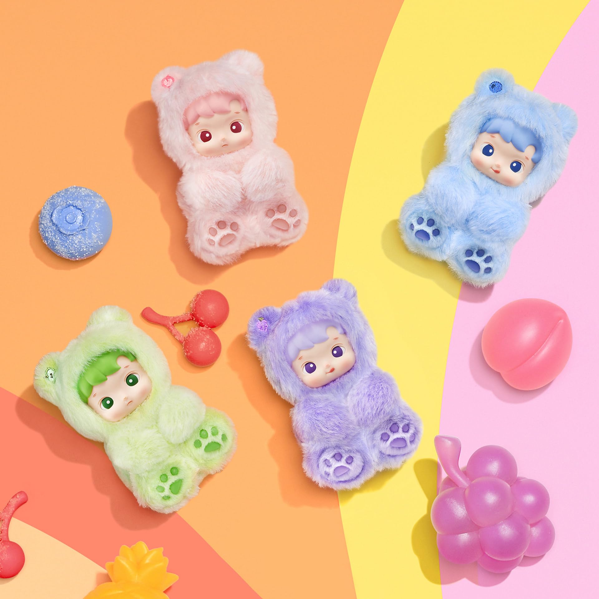 Amazon.com: POP MART HACIPUPU Gummy Bear Series-Vinyl Plush