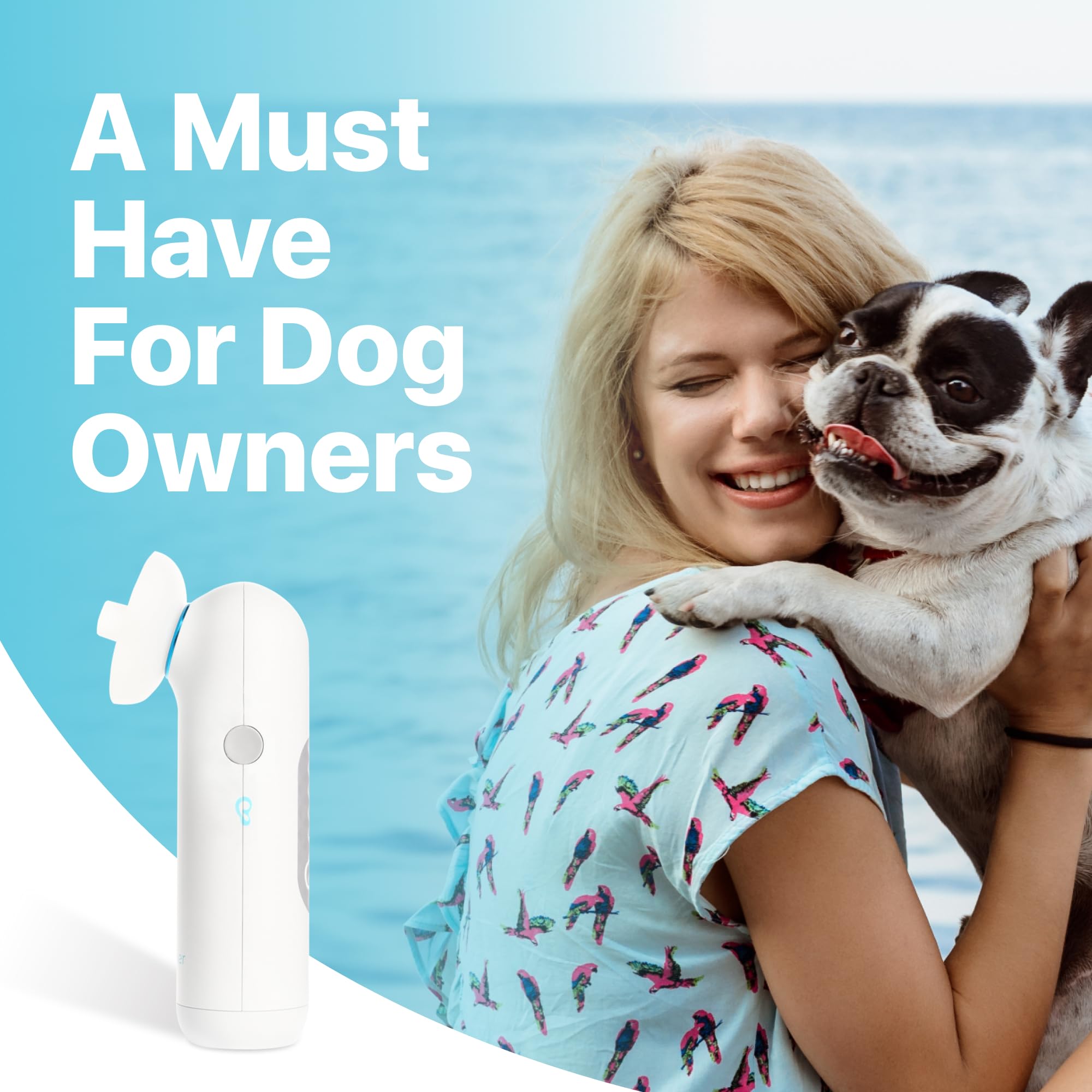 Whisper Pet Ear Pieces Ear Dryer | Remove Water, Dog Ear Infection Treatment, Dog Ear Cleaner, Alternative to Dog Ear Wipes | Dog Yeast Infection Treatment for Dogs | Zymox Ear Solution for Dogs - image 7