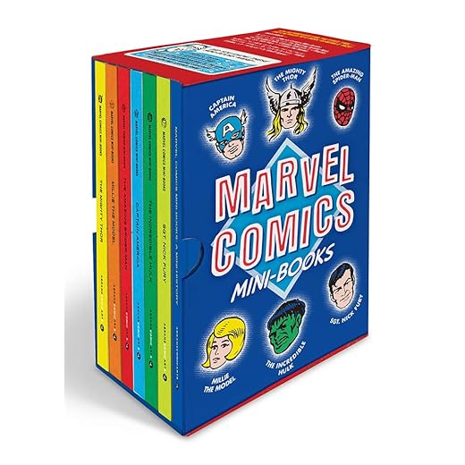 Marvel Comics Mini-Books Collectible Boxed Set: A History and Facsimiles of Marvel’s Smallest Comic Books