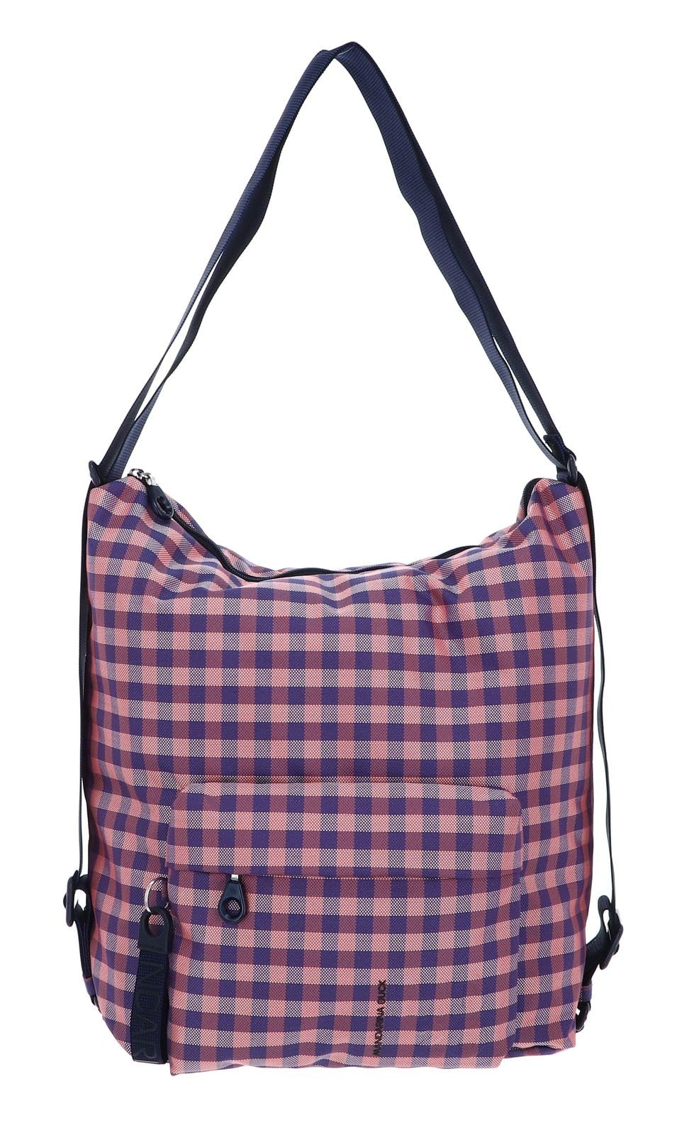 Mandarina Duck Women's Md20 Backpack, Vichy Pink, Taglia Unica