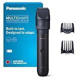 Panasonic ER-CKL1 MULTISHAPE modułowy system do pielęgnacji osobistej – wodoodporny trymer do zarostu i włosów (akumulator litowo-jonowy, 39 długości)