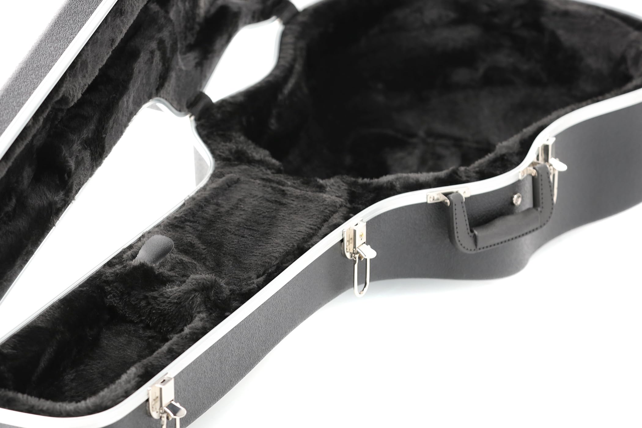 GEWA Ovation Gitarrenkoffer ABS Case - Original Formkoffer, passend für Deep Bowl/Mid-Depth - ABS-Schale - Alu-Profil - Schock-Absorber - Plüschfütterung - Zubehörfach, 8158-G
