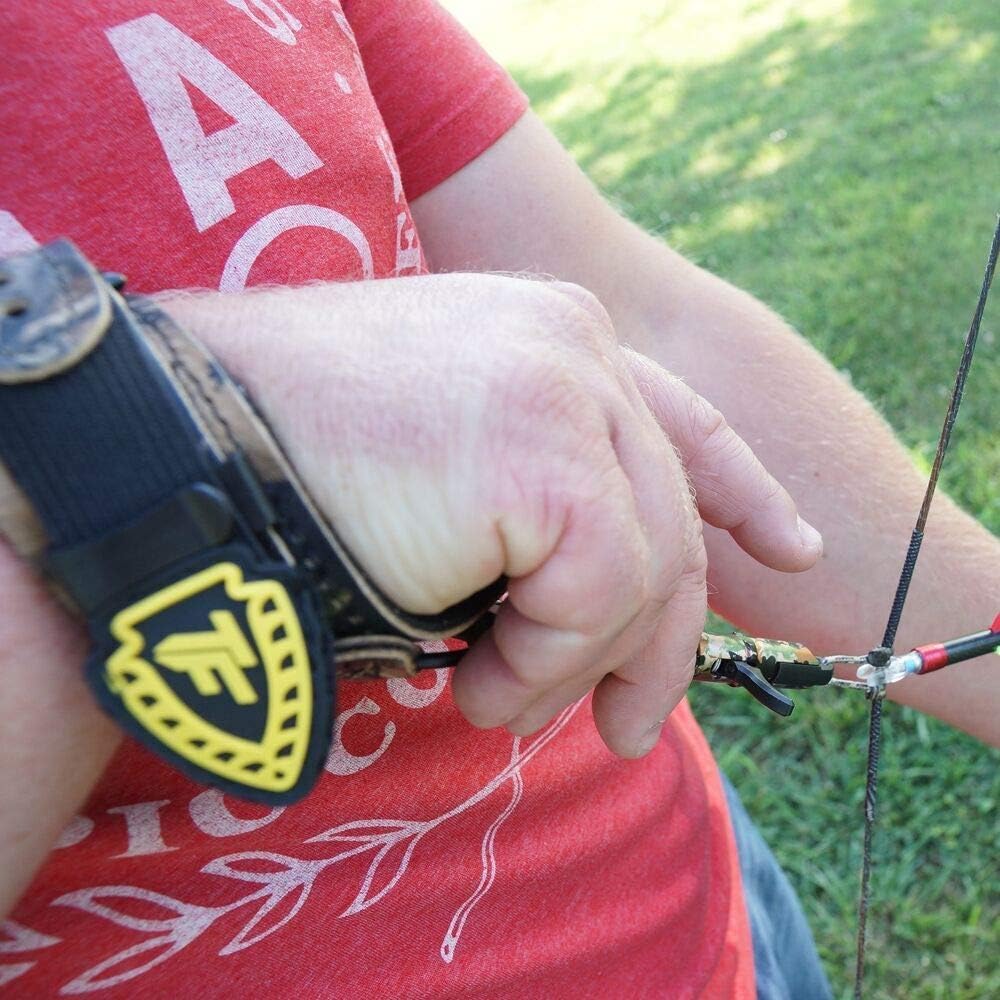 TruFire Edge Buckle Foldback Adjustable Archery Compound Bow Release - Camo Wrist Strap with Foldback Design : Archery Release Aids : Sports & Outdoors
