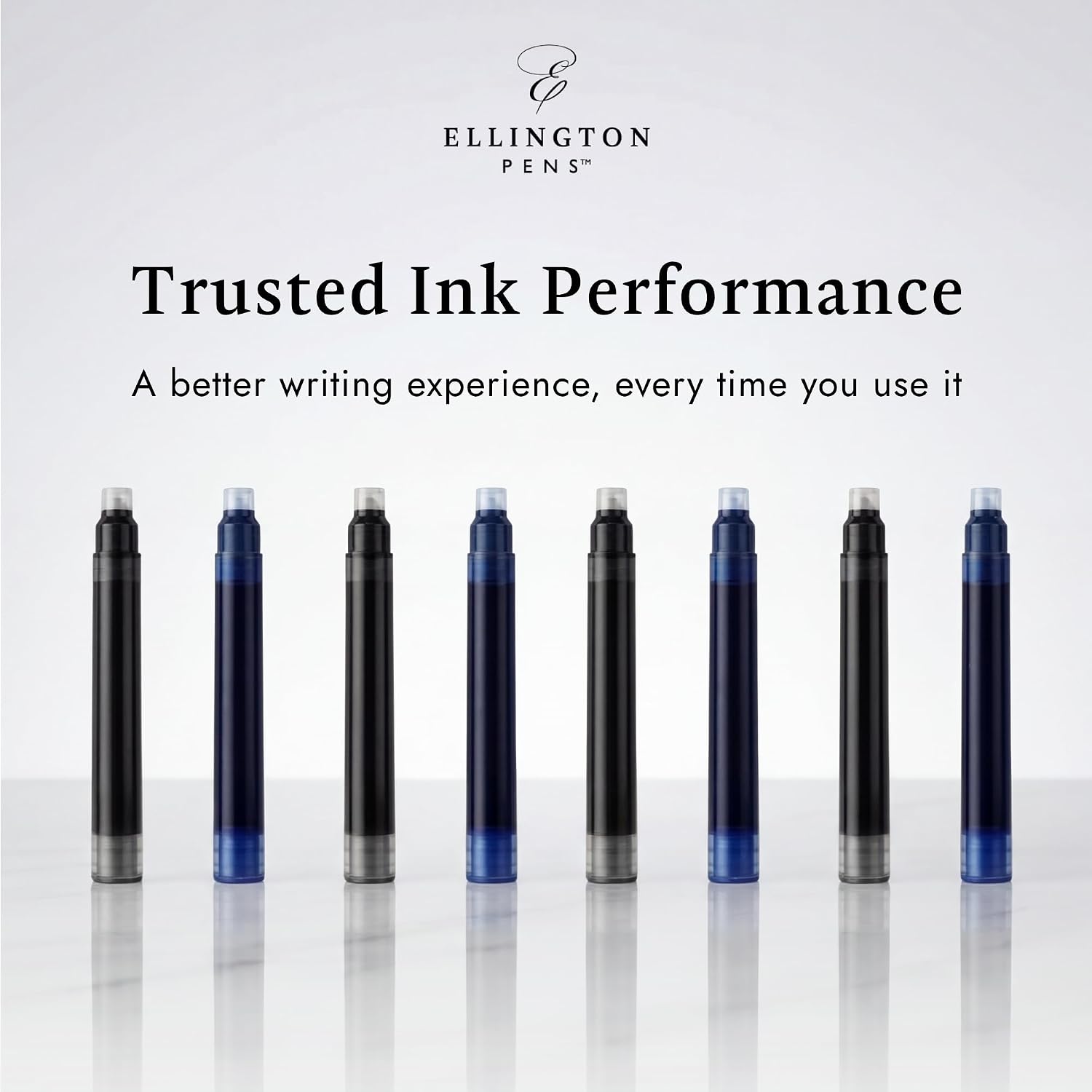 Ellington Fountain Pen Ink Cartridge Refill Pack of 24 image 5