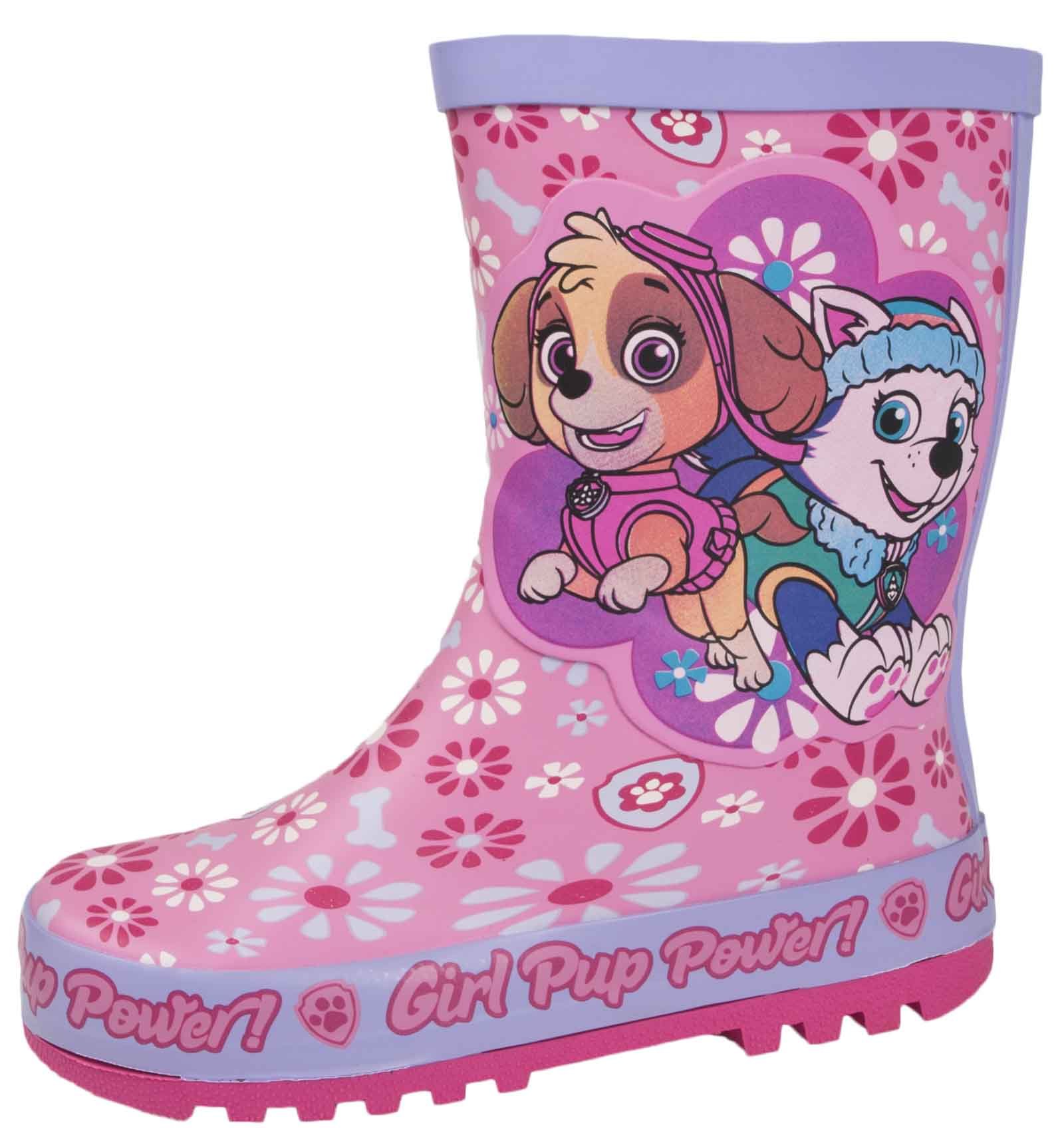 Paw Patrol Girls Skye Everest Wellington Boots