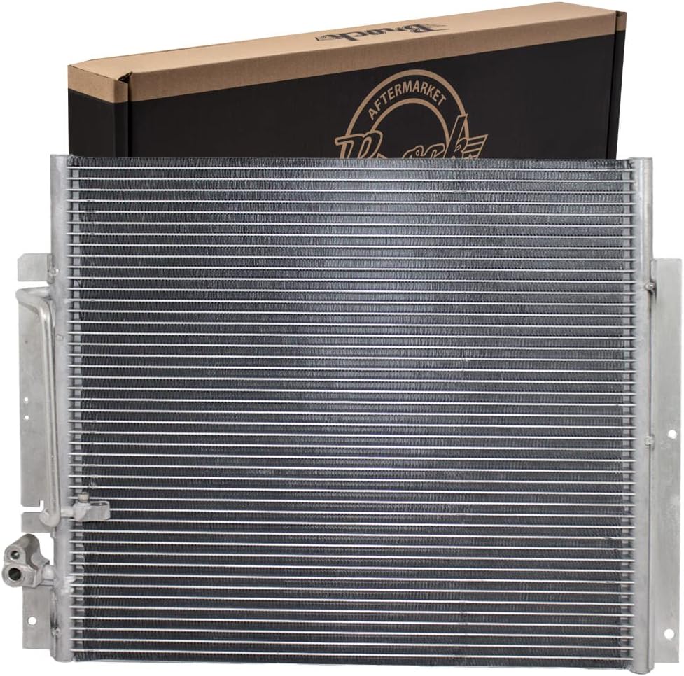 Brock Replement A/C Condenser Cooling Assembly Compatible with Colorado Canyon i-Series Pickup Truck 89019343