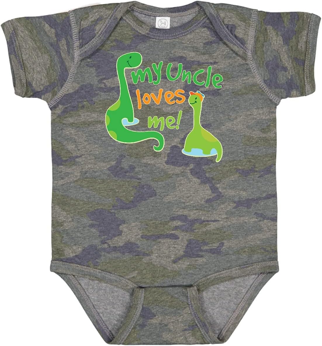 inktastic My Uncle Loves Me Baby Bodysuit