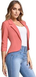 Hybrid & Company Women's High Low Jacket