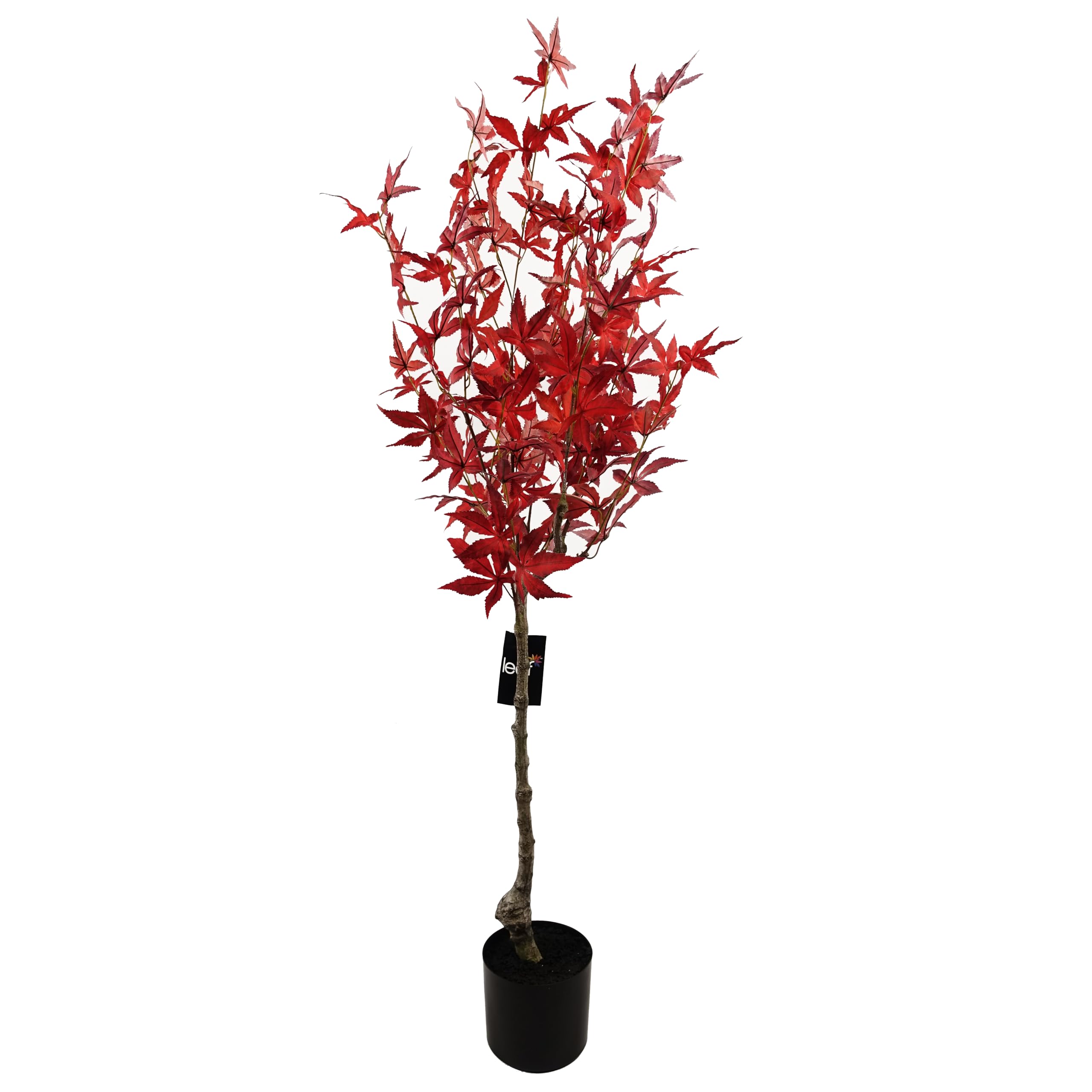 Leaf 120cm Artificial Red Maple Tree