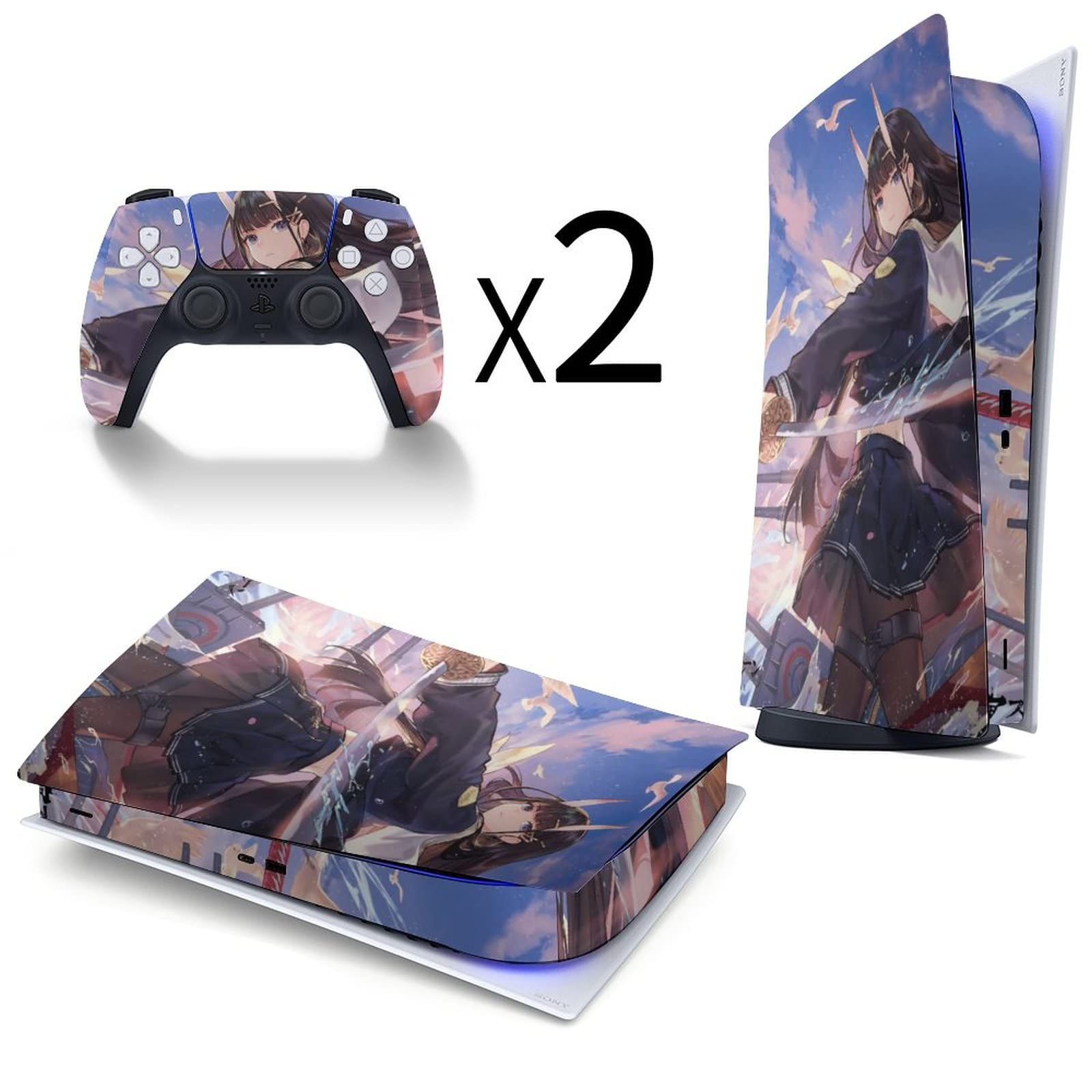Amazon.co.jp: 【PS5用 デジタル版】 PS5 スキンシール アズールレーン 