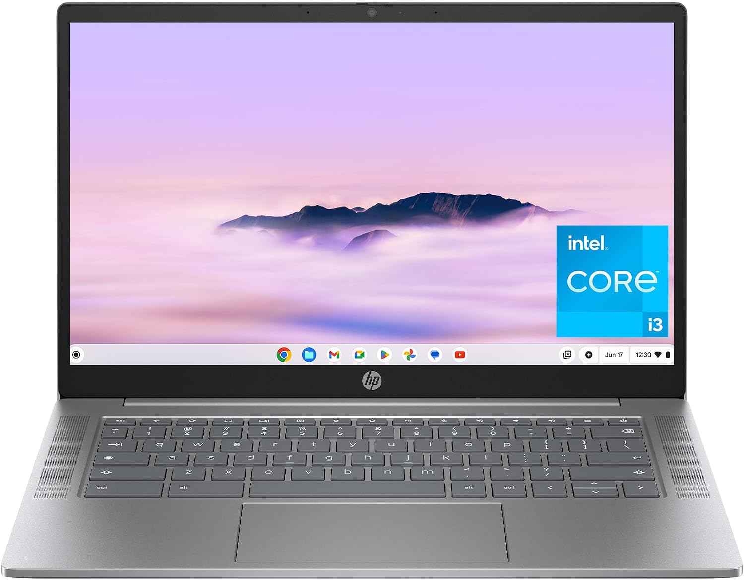 Chromebook Plus 14 inch Laptop, FHD Display, Intel Core i3-N305, 8 GB RAM, 128 GB UFS, Intel UHD Graphics, Chrome OS 14a-nf0050nr (2024)
