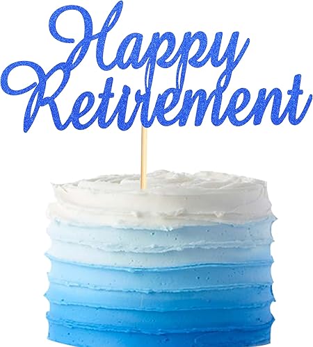 Miniatura 8 de Arthsdite Decoración para tartas de feliz jubilación para tartas retiradas, tema de jubilación, suministros de decoración de pasteles para fiesta de
