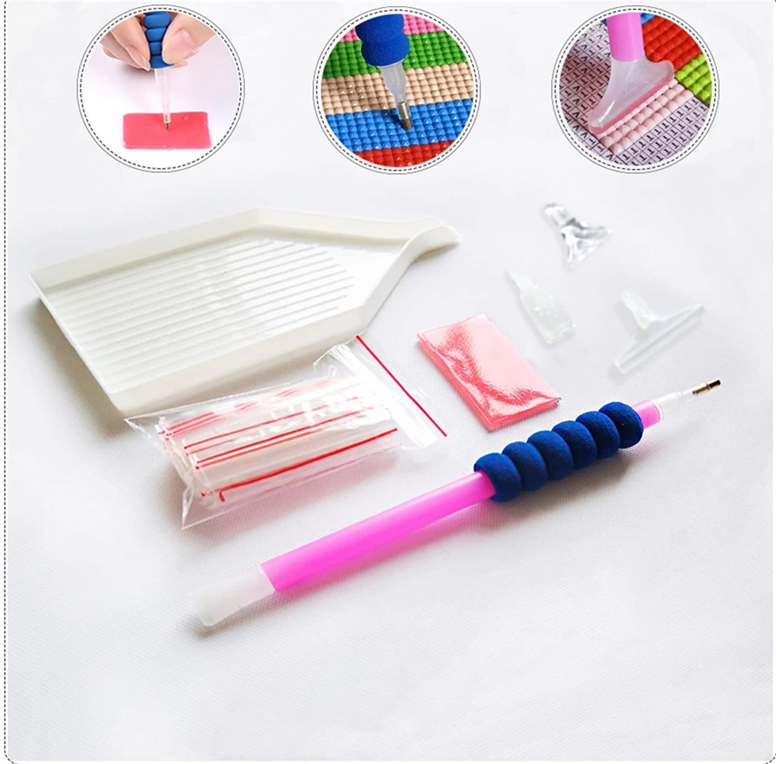 EOBROMD 5D Diamond Painting Kit Completo, Cactus Pittura Diamante FAI