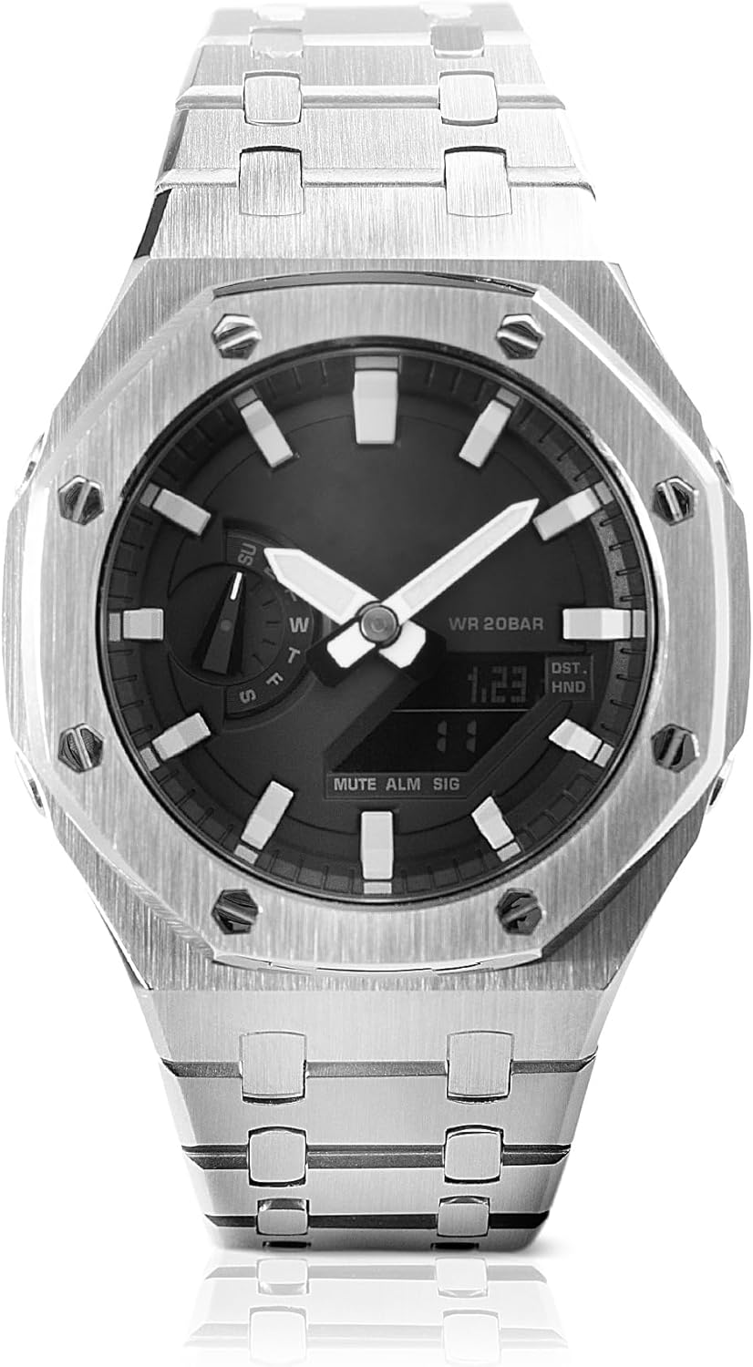 Oaks GA-2100 4th Gen Metal Case FKM Rubber Strap Kit Chile Ubuy