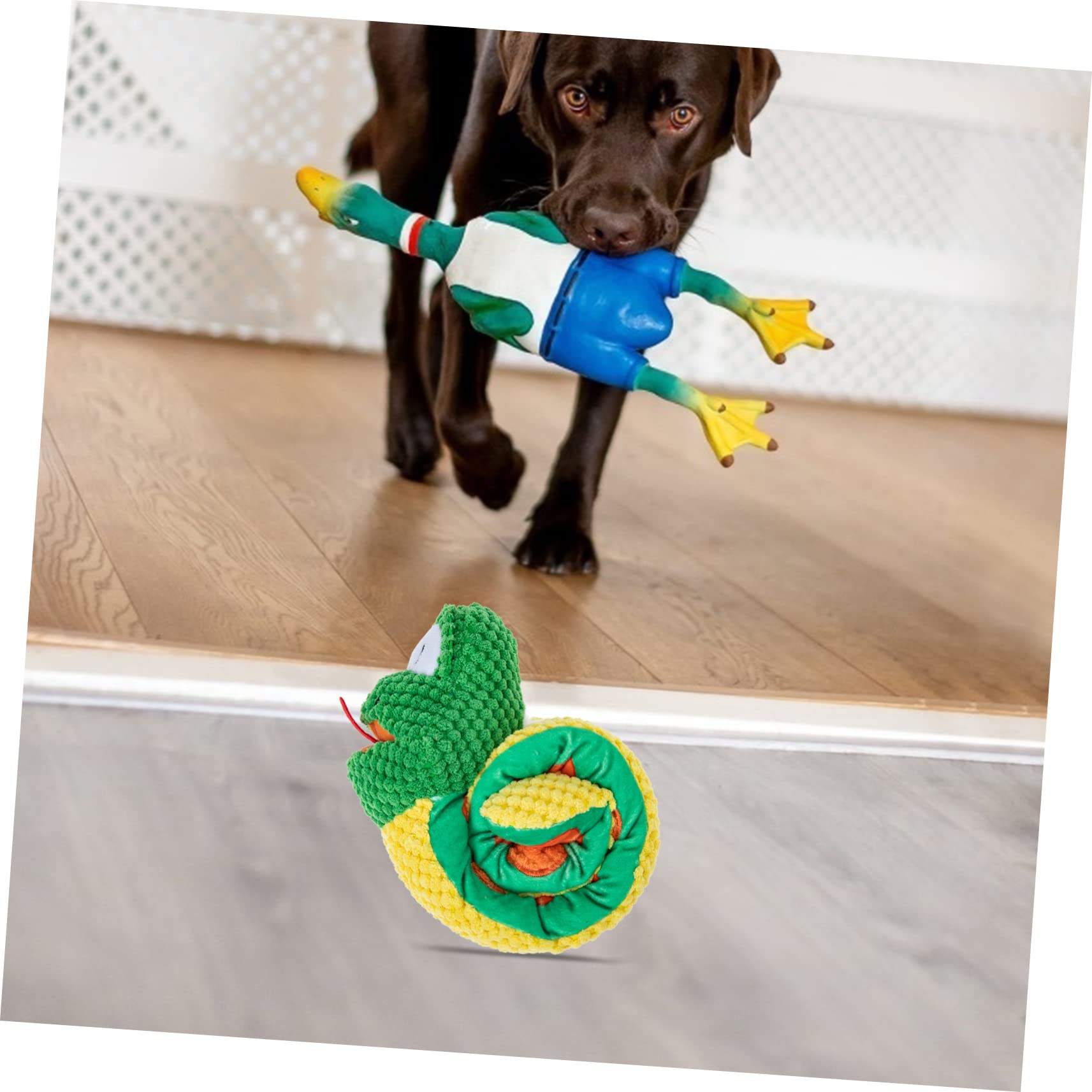 POPETPOP 3pièces Jouet à Renifler pour Chiens Jouet De Nourriture Interactif pour Chiots Éducatif Et Amusant Stimule Ennui Et Favorise Exercice Design Et Sécurisé Lavable Machine