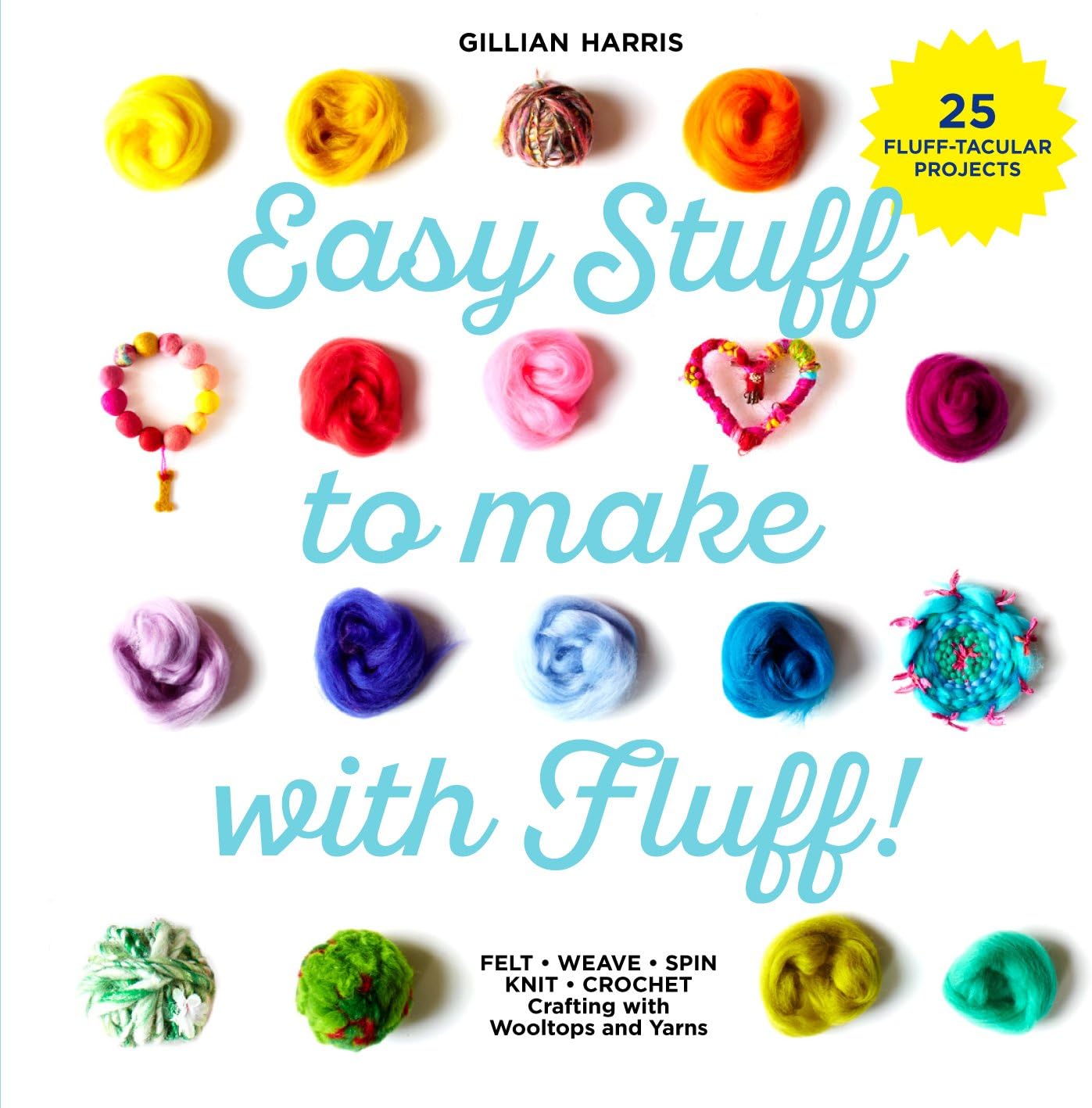 Easy Stuff to Make with Fluff: FELT • WEAVE • SPIN • KNIT • CROCHET – Crafting wi