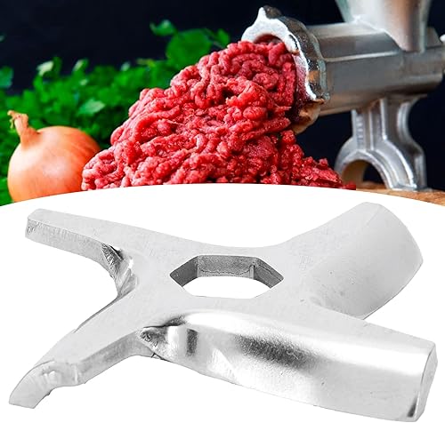 Miniatura 6 de TOPINCN Disco de placa para picadora de carne eléctrica de acero inoxidable, accesorio para molienda de cocina