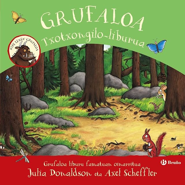 Portada de Grufaloa. Txotxongilo-liburua