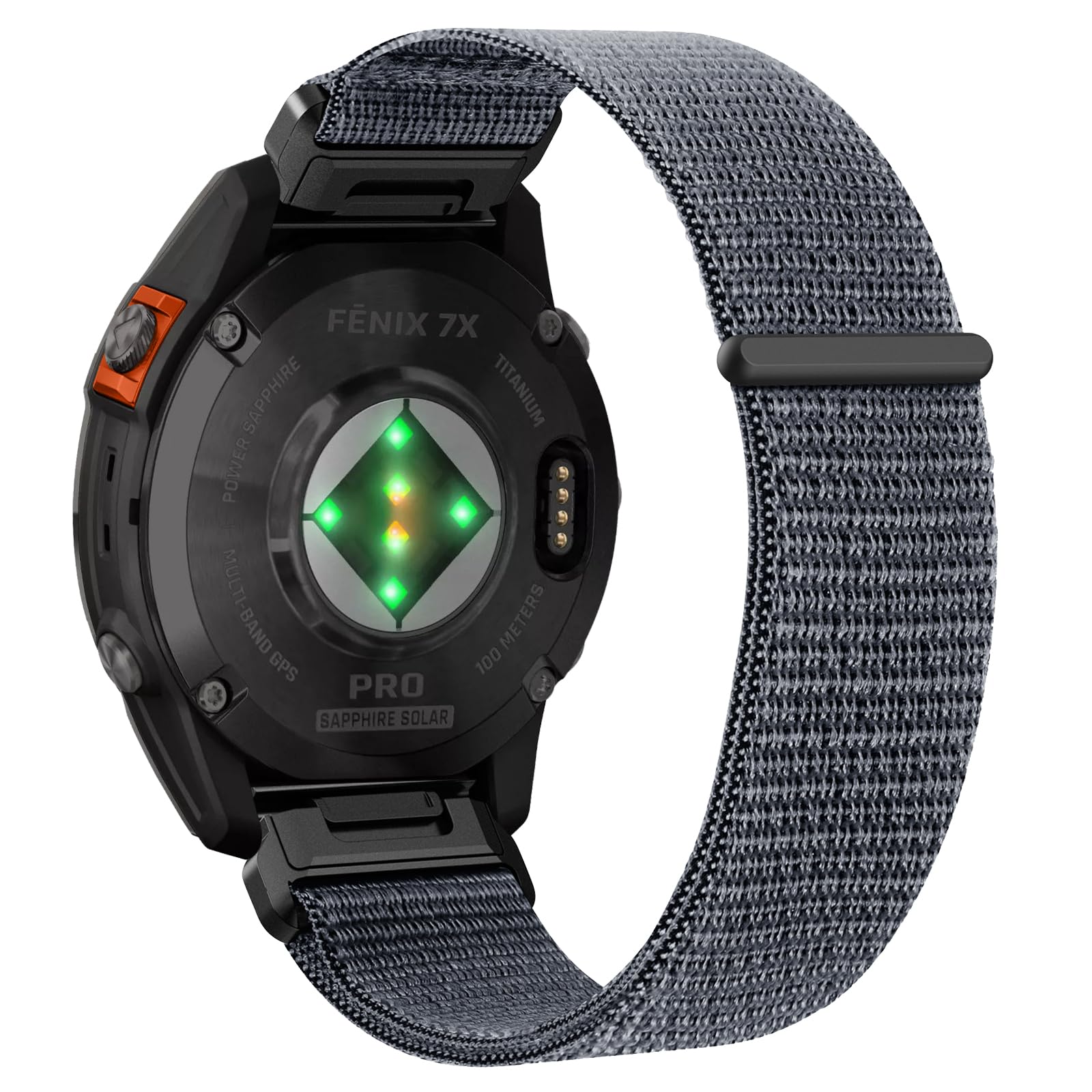 Cinturino Silicone Per Garmin Fenix 7X/6X/5X - Quick Fit 26mm Colorato