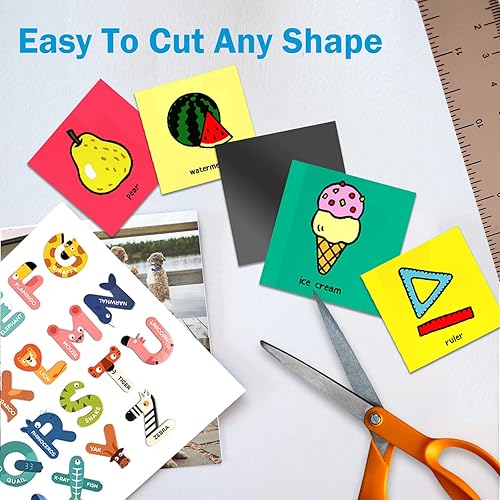 Miniatura 5 de Uinkit Hojas magnéticas imprimibles de papel fotográfico brillante de 8.5 x 11 pulgadas, 10 hojas y 30 hojas de 4 x 6 pulgadas