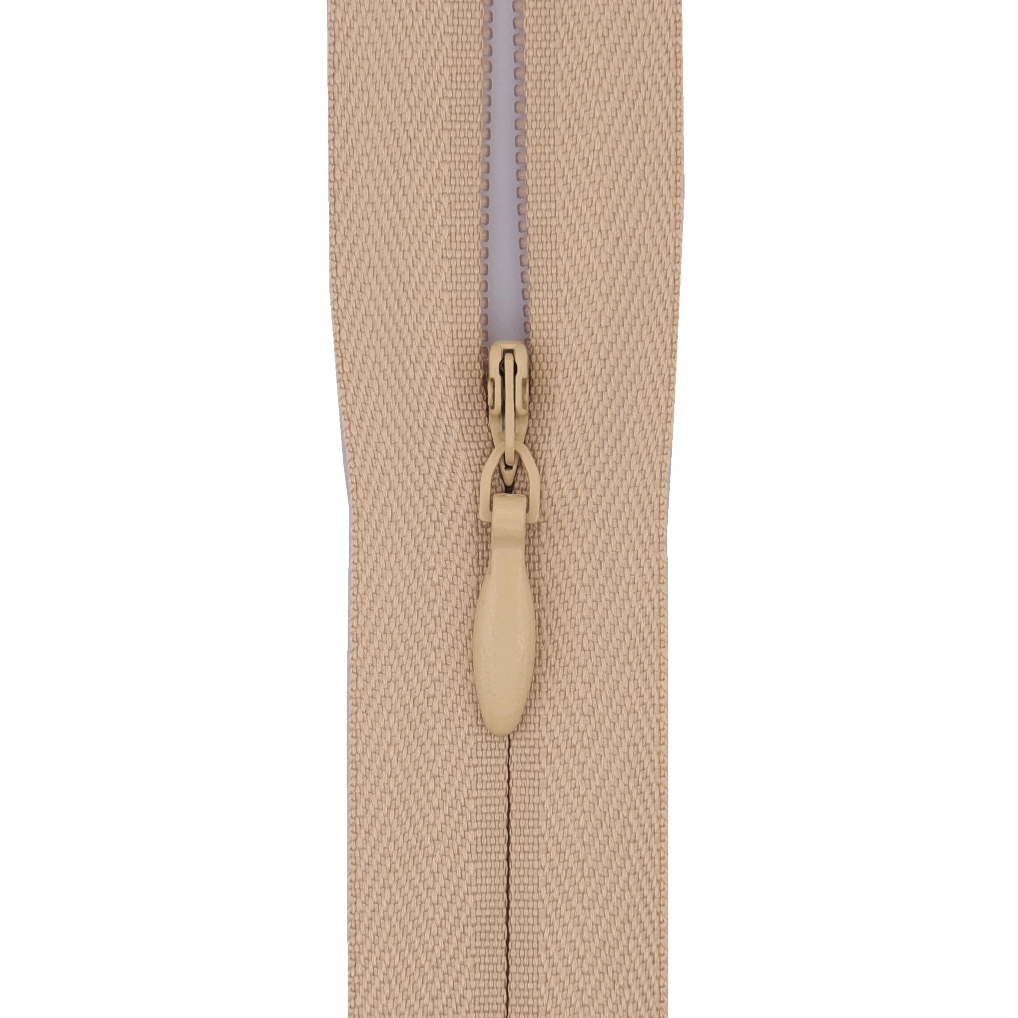 #3 Invisible Zips, 1 Pack, 9 Inch, Deep Linen Beige