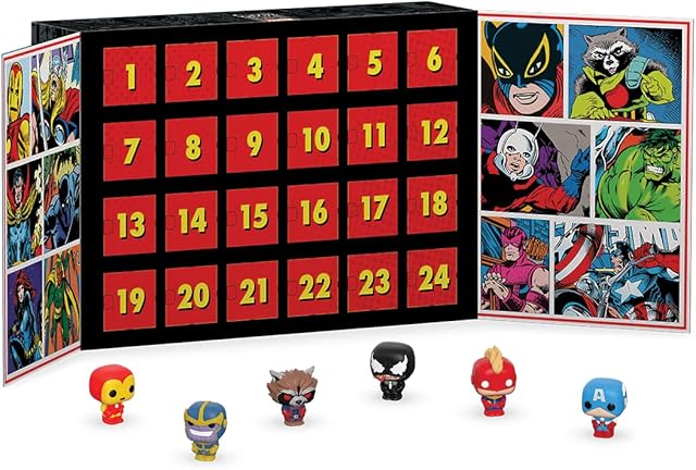 Funko 42752 POP. Marvel Advent Calendar Embargo Collectible Figure, Multi