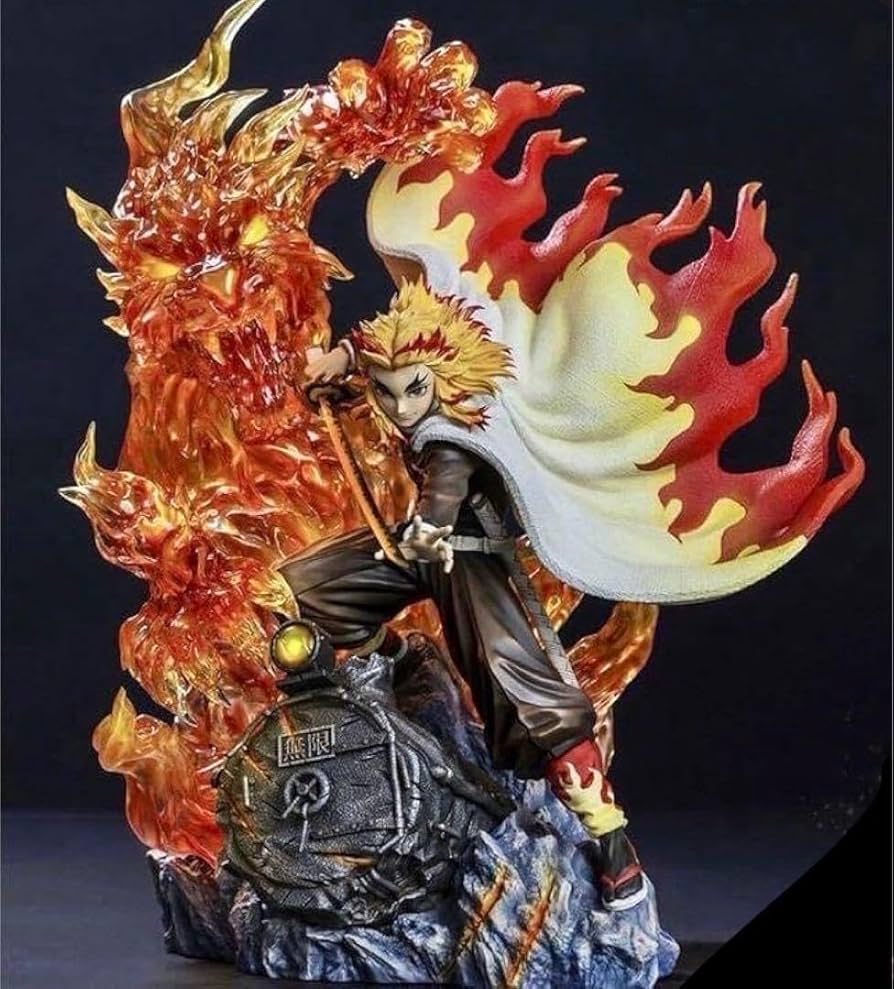煉獄杏寿郎 炎柱 鬼滅の刃 フィギュアPVC製品 ガレージキット