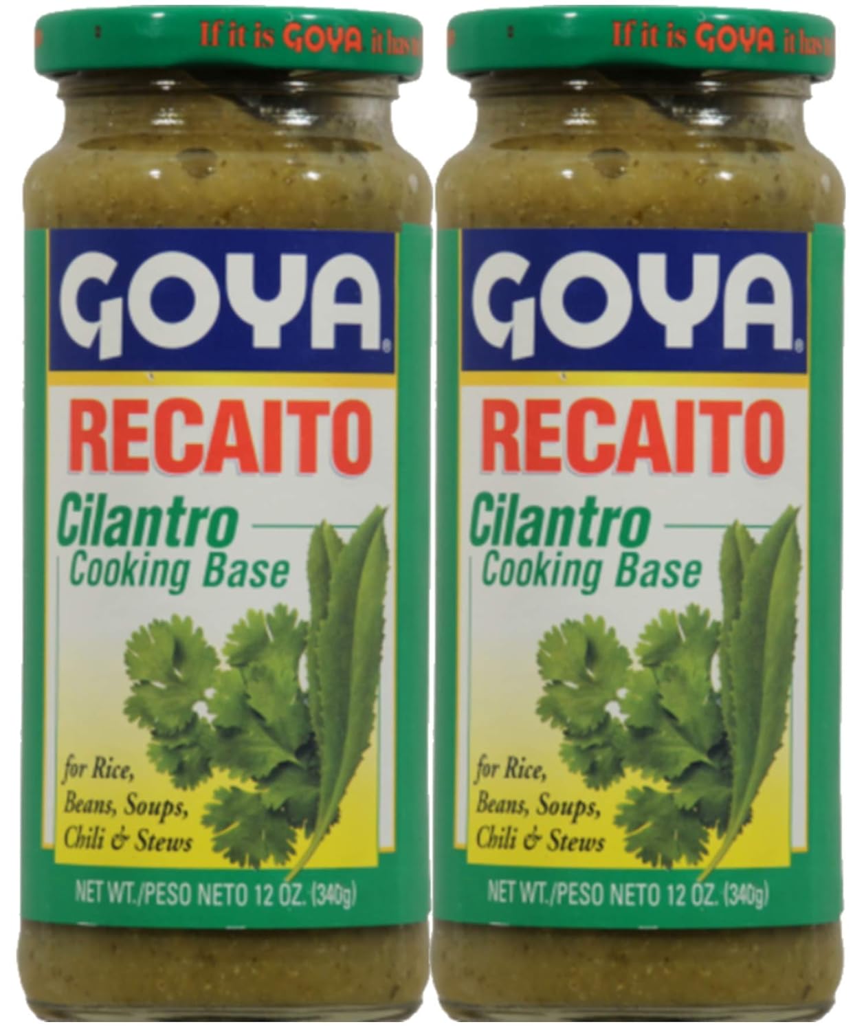 Goya Recaito Culantro Cooking Base 12oz (Pack of 02