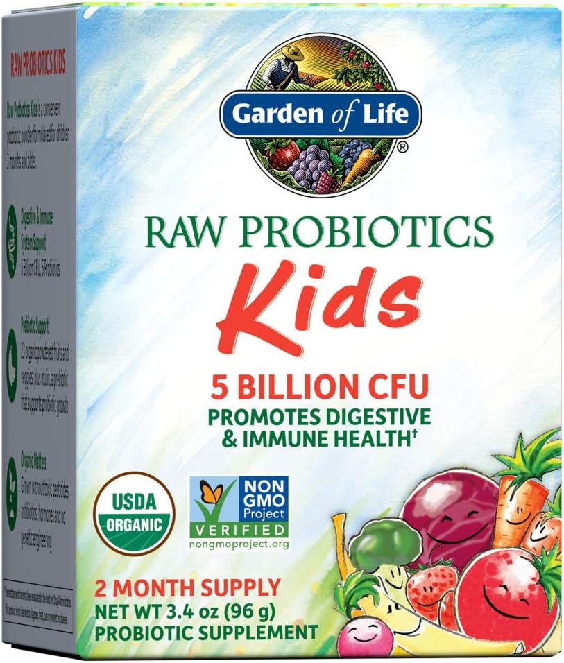 Garden of Life | RAW Probiotics Kids | 3.4 oz Powder