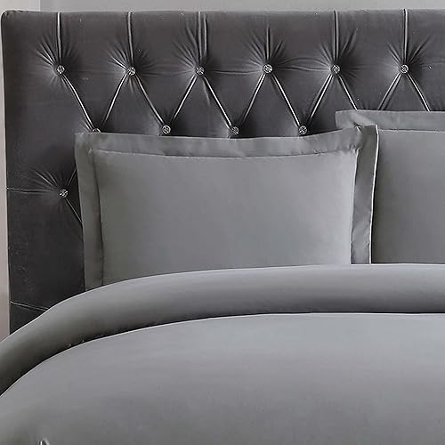 Miniatura 4 de Truly Soft Everyday Juego de funda nórdica y fundas de almohada, color gris, tamaño King