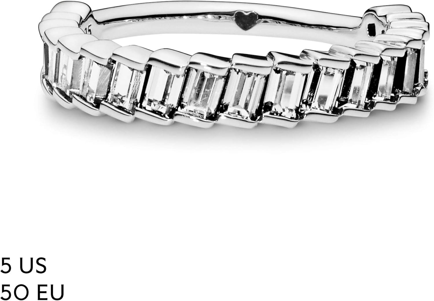 Pandora Jewelry Glacial Beauty Cubic Zirconia Ring in Sterling Silver, Size 5
