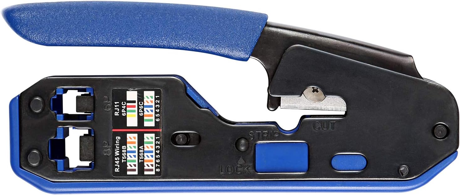 Solsop RJ45 Crimp Tool CAT5 CAT5e CAT6 Crimping Tool Kenya Ubuy