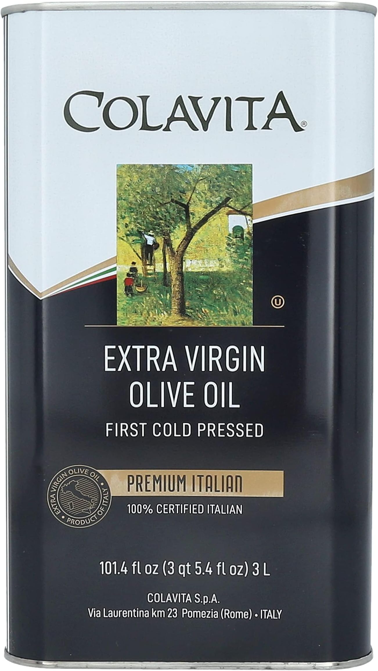 Colavita Premium Italian Extra Virgin Olive Oil 3 Litres