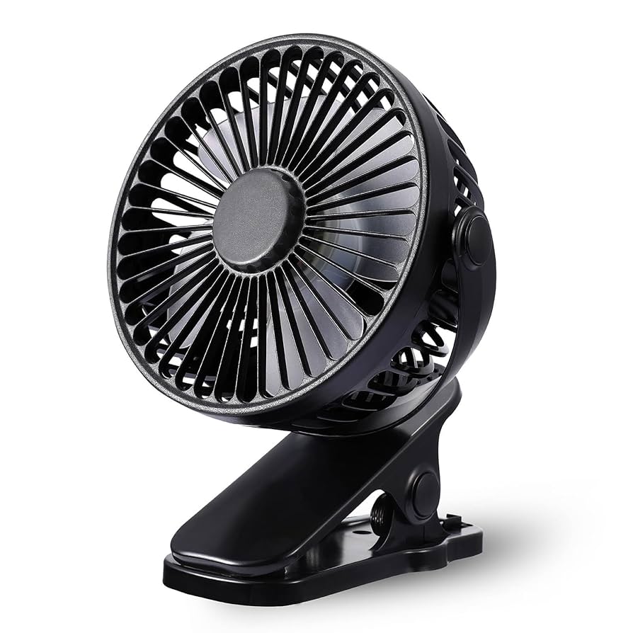 Amazon.com: Portable Clip on Fan, Rechargeable USB Desk Fans