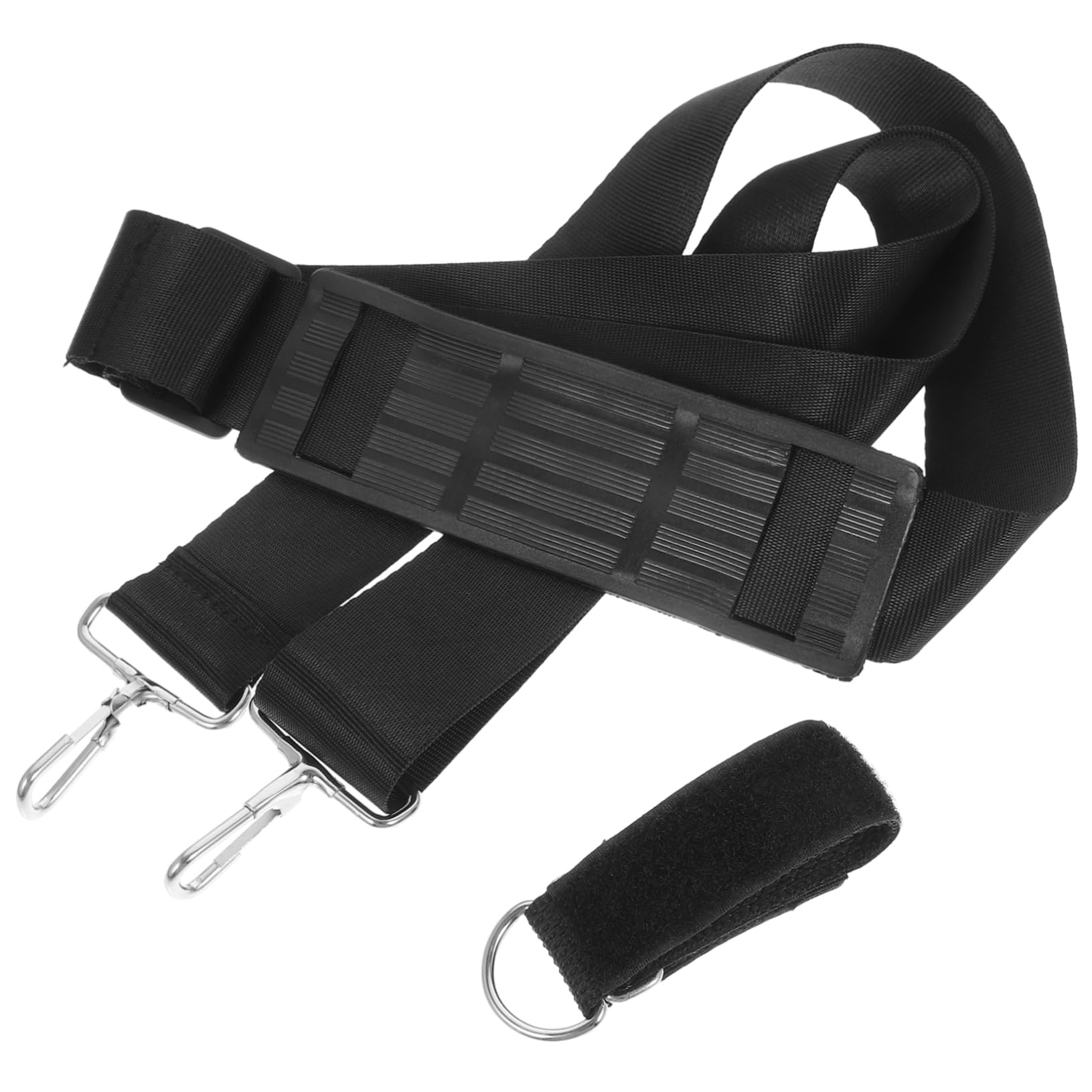 NUOBESTY Bracelet de perceuse électrique pour Ceinture Soutien Accessoires Groupe Bretelles Suspensoir Sangle de lanière réglable Remplacement de la Sangle Polyvalent Chiffon Noir