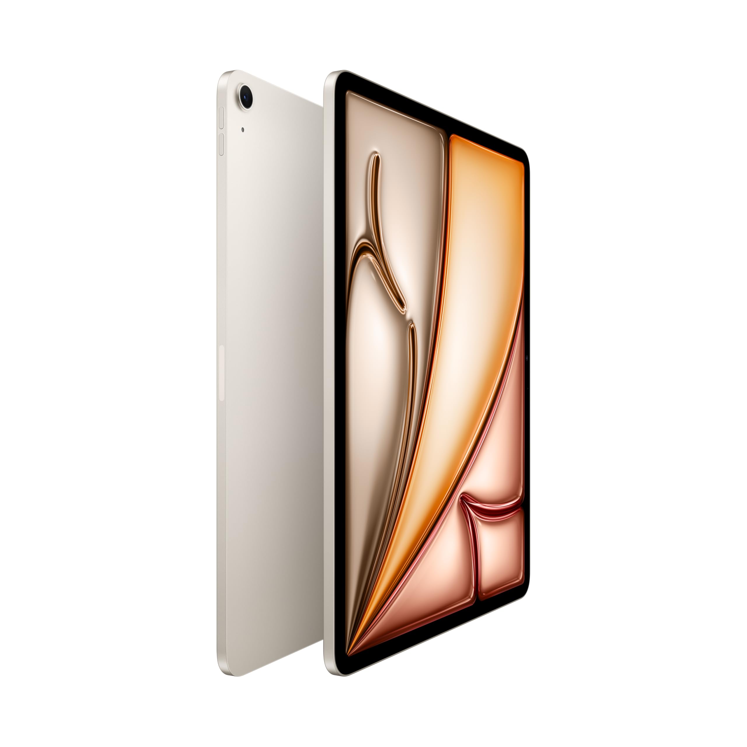 Apple iPad Air 13-inch with M3 chip Built for Apple Intelligence, Liquid Retina Display, 128GB, 12MP Front/Back Camera, Wi-Fi 6E, Touch ID, All-Day Battery Life — Starlight