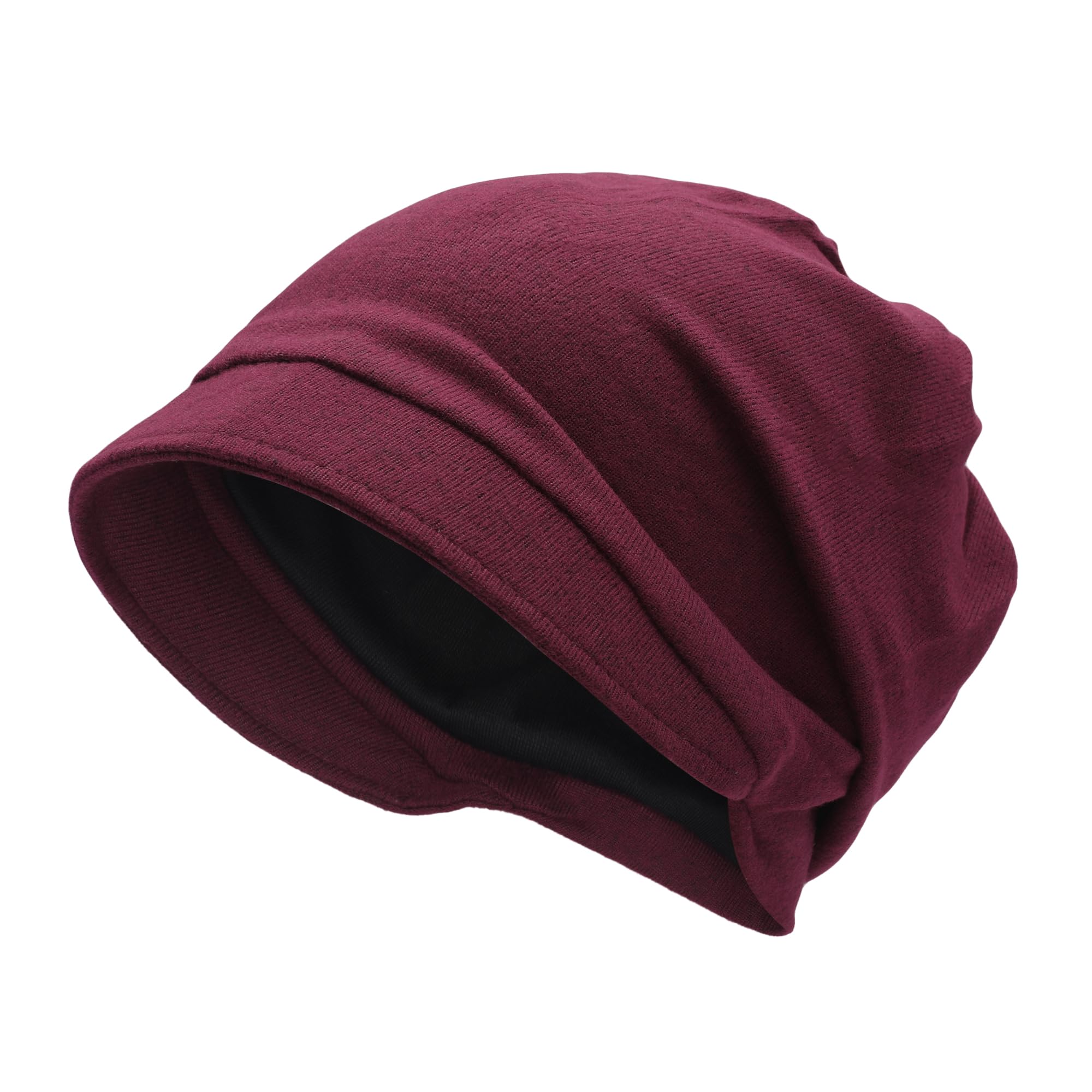 ZLYC Damen Strickmützen Winter Beanie mit Visierkrempe