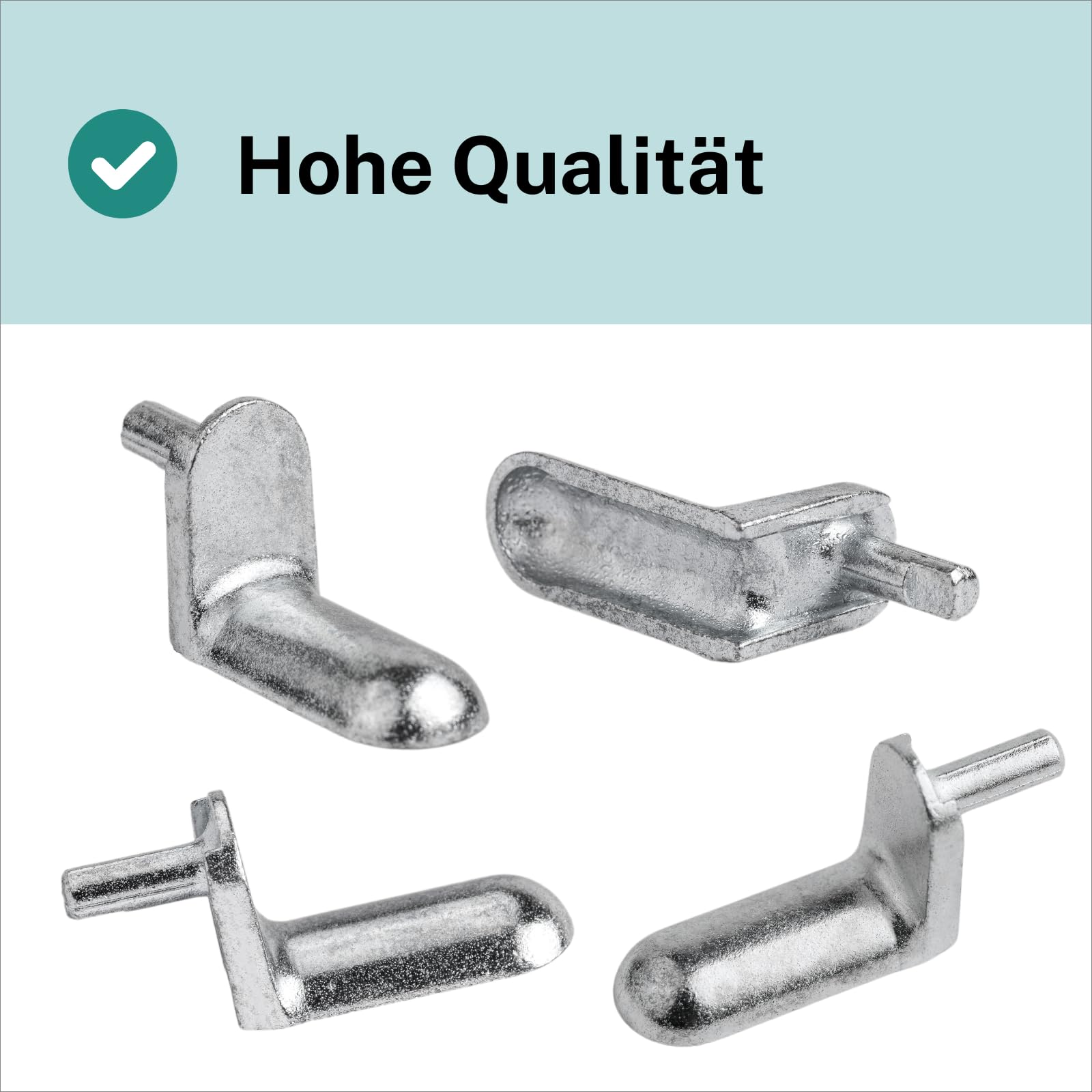 Dokeno Perni Di Supporto Per Mensole 3mm, 20Pcs Pioli Staffa Per - Foto 8