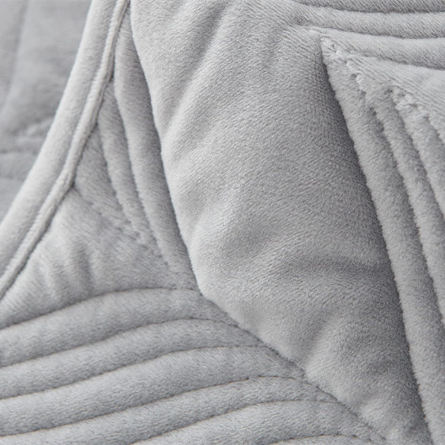 Couch Covers Sofa Slipcovers Velvet Sofa Cover Corner Sofa 1 2 3 4 Seater for Corner Sofa and L Shape Sofa Cover,Softness, Comfort, Breathable, Easy to Clean WEWYQSJXBXF-31231(Color:Gray,Size:110x240c