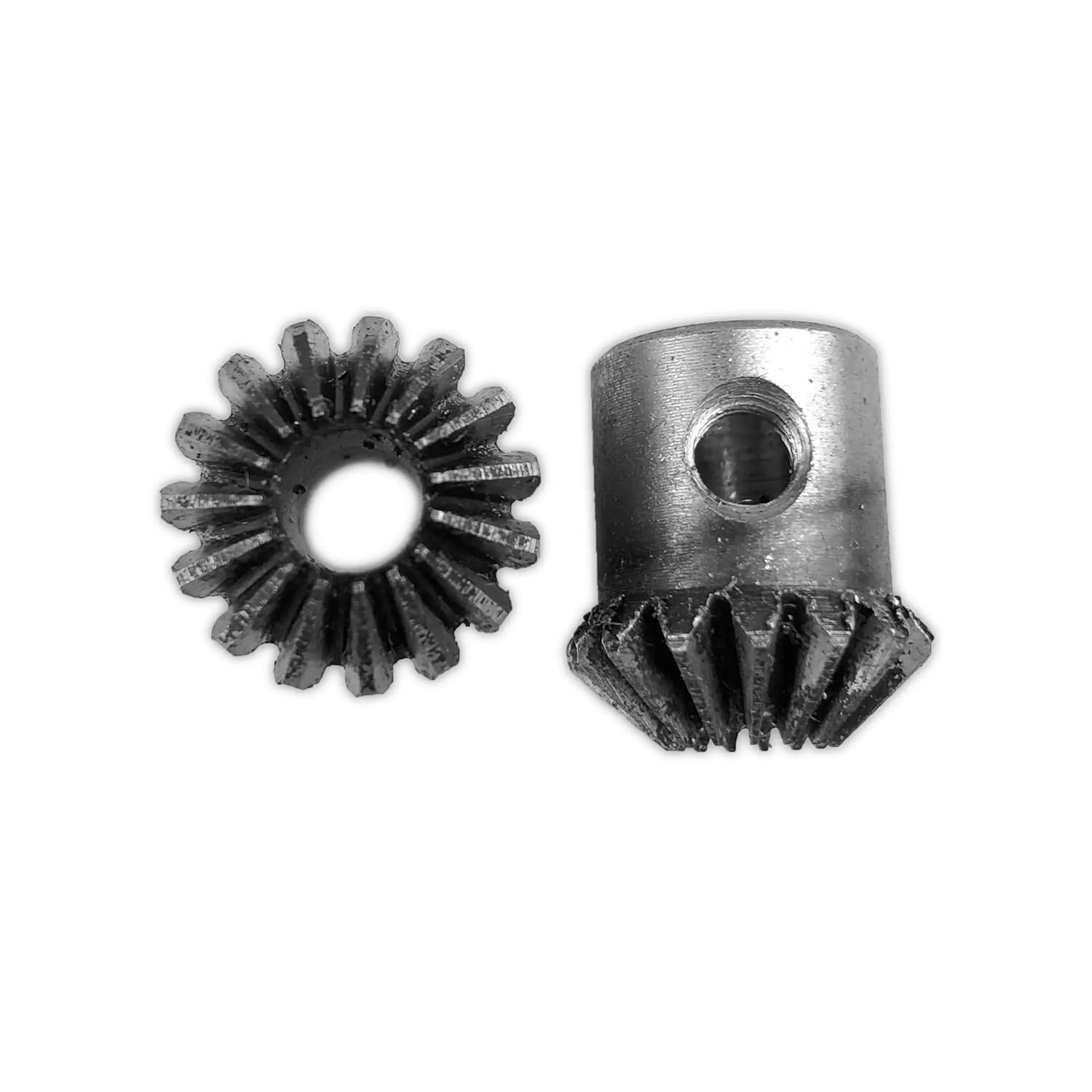 1 Modulus 15 Teeth Bevel Gears with Inner Hole 5/6/7/8mm Metal Gear 90 Degree(6mm)