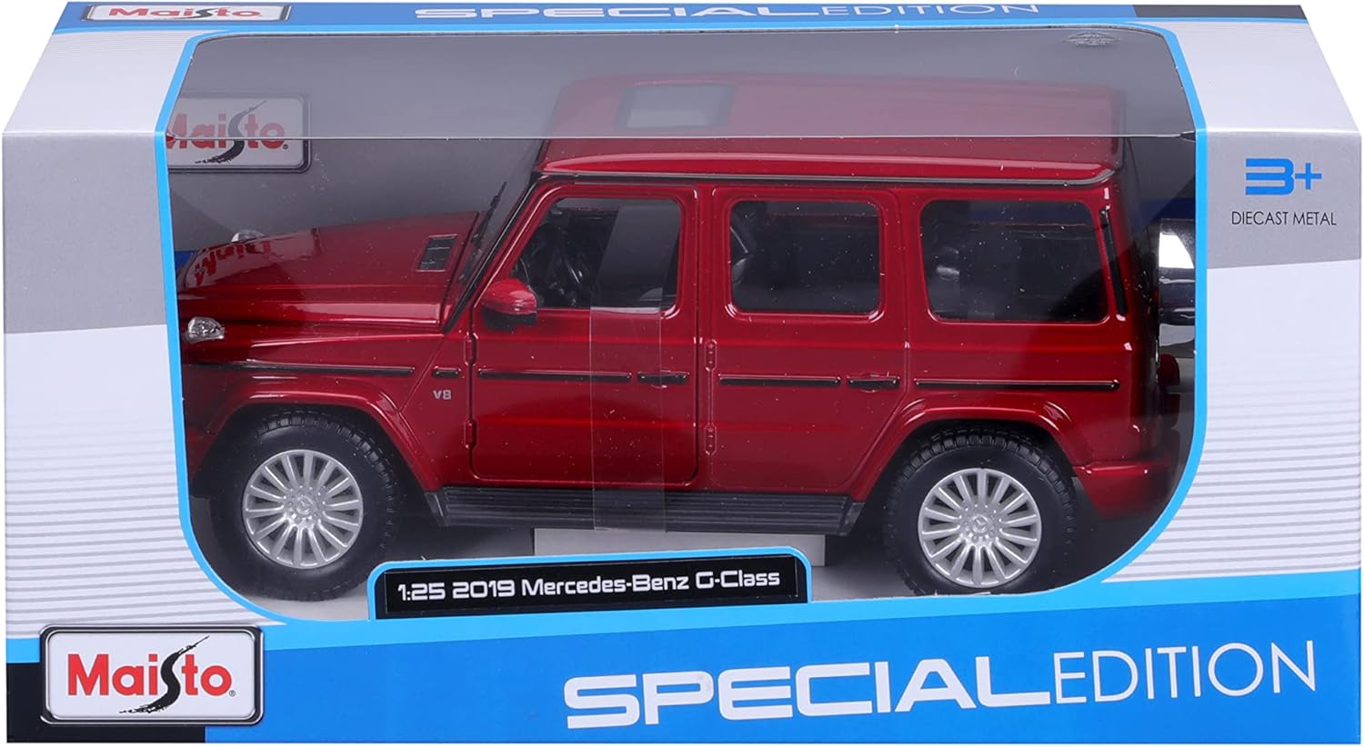 Maisto 2019 MERCEDEZ BENZ G-CLASS AMG SUV Classic Super Car, 1:24 Scale - Image 5
